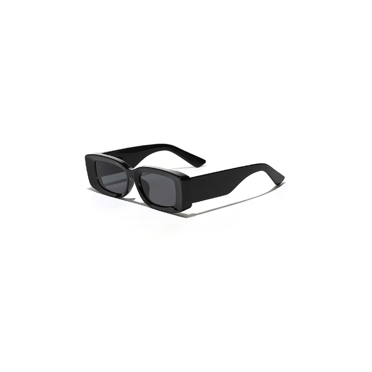 Matte Chunky Rectangle Sunglasses