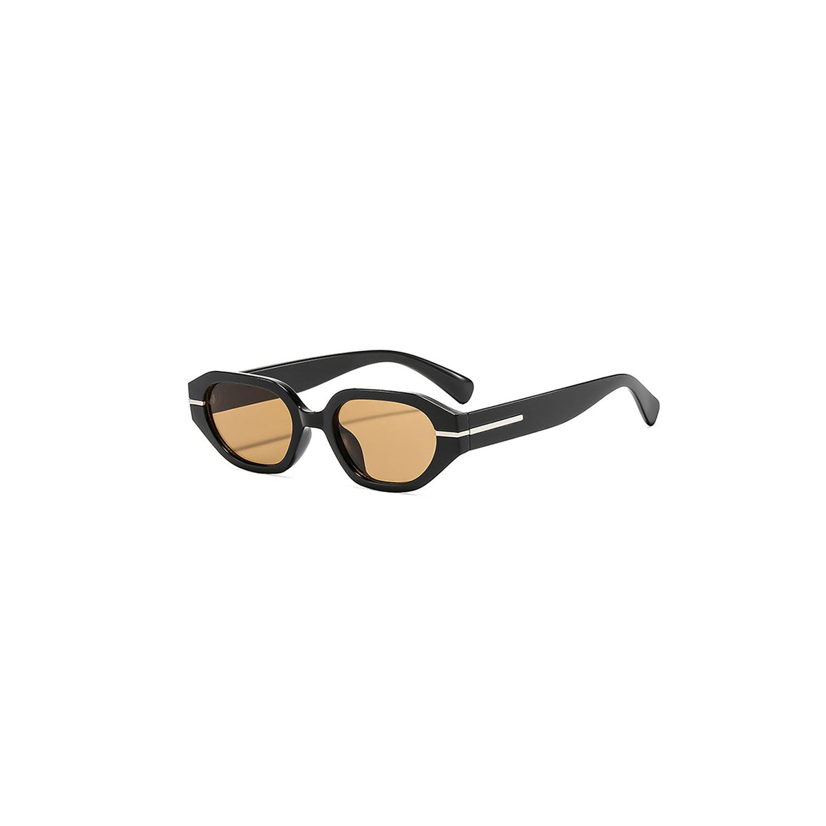 Chunky Translucent Oval Sunglasses