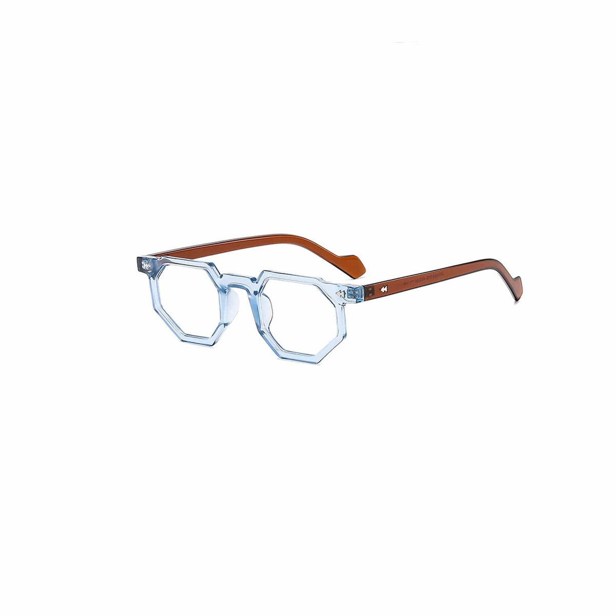 Angular Geometric Layered Fashion Glasses