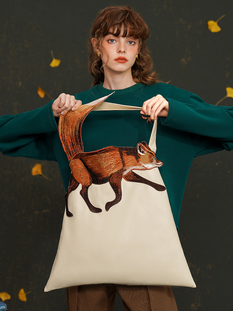 Foxy Charm Tote Bag