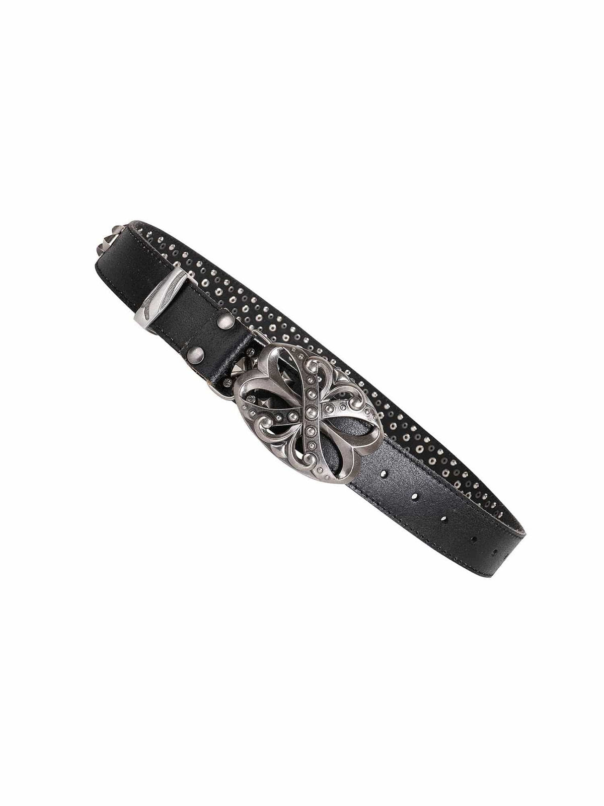 DND4DES Black or White Cross Studded Belt