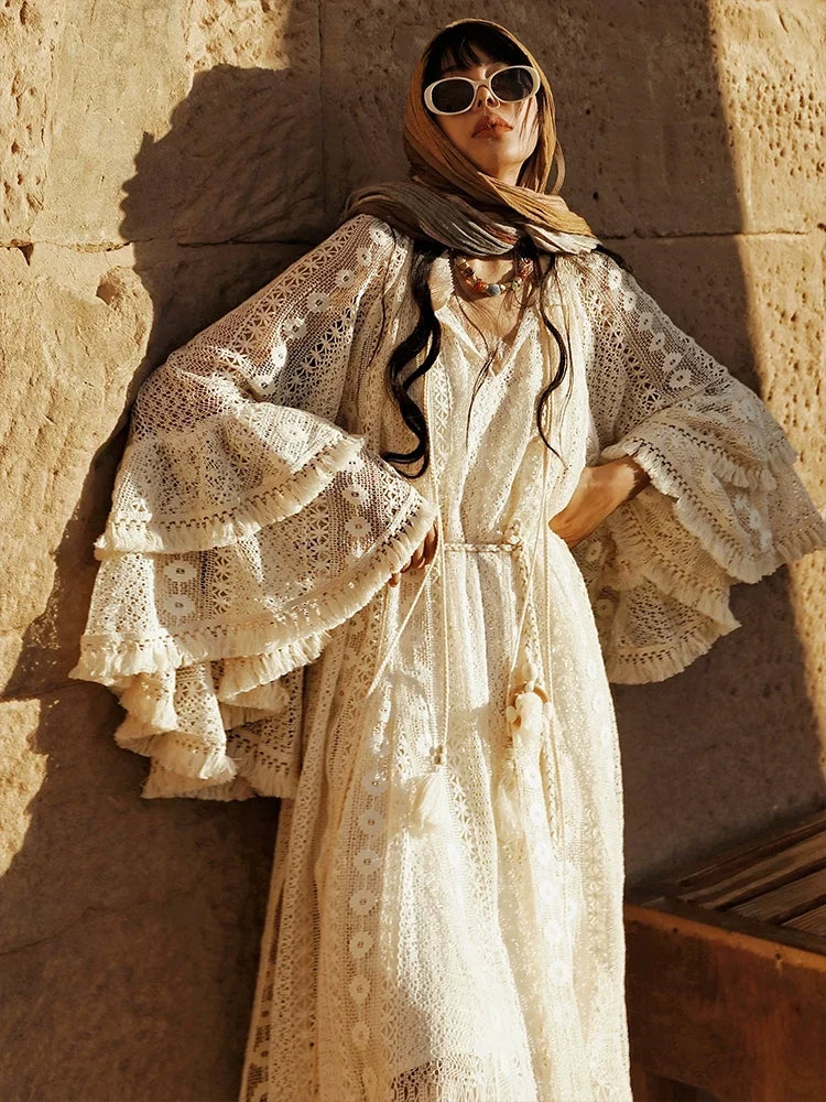 Desert Boho Multicolor Wrap Scarf