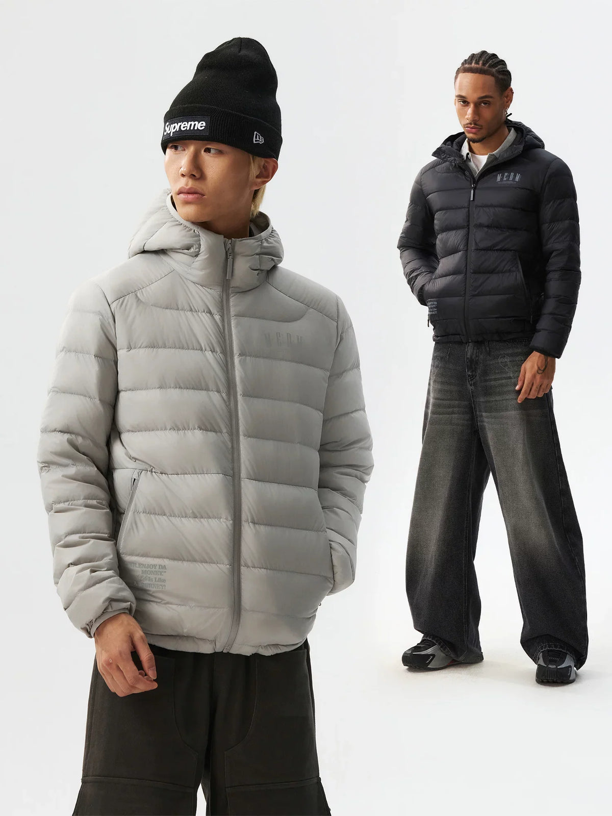 Ultra-Light Hooded Down Puffer Jacket