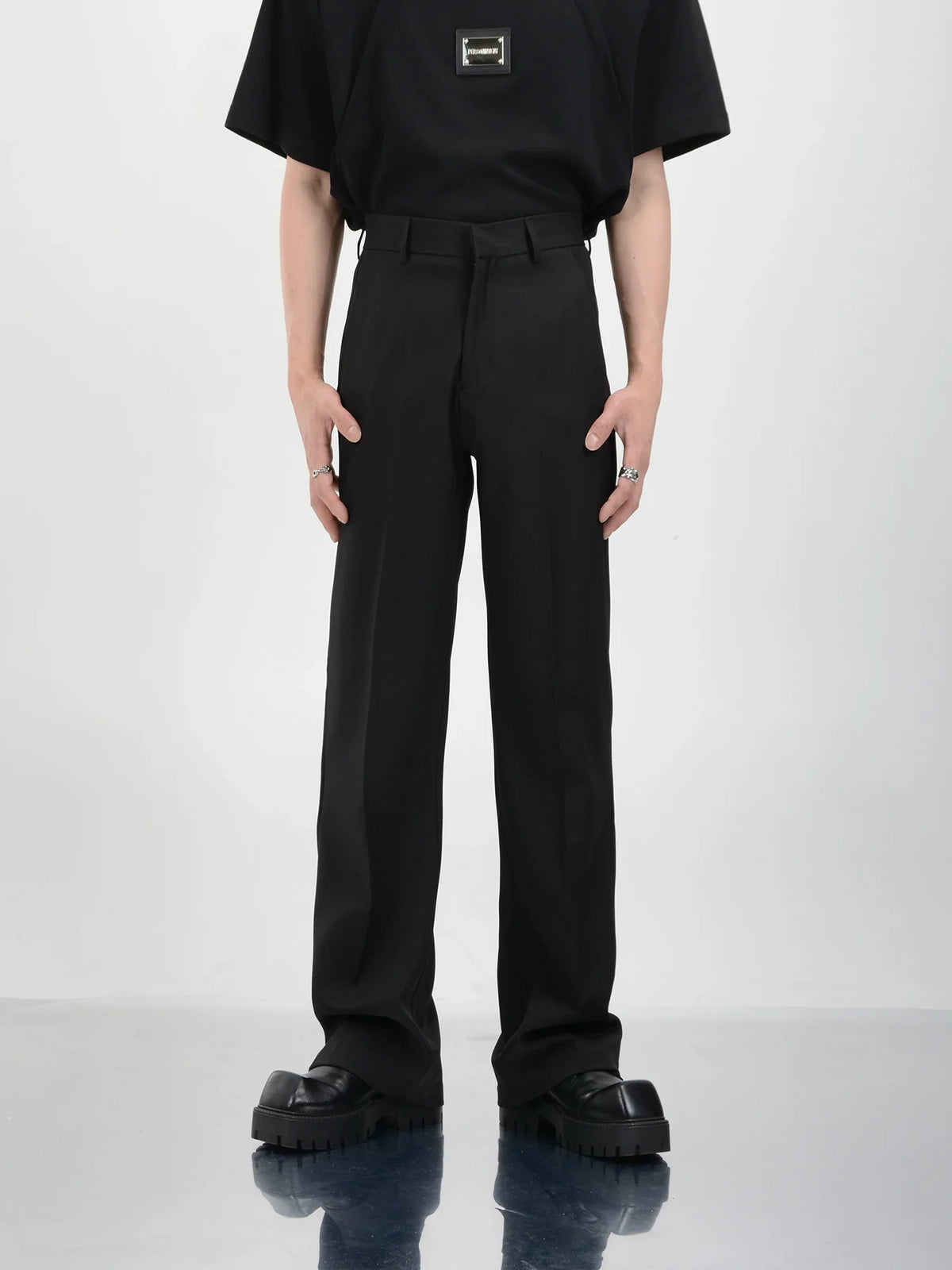 Clean Fit Straight Dress Pants
