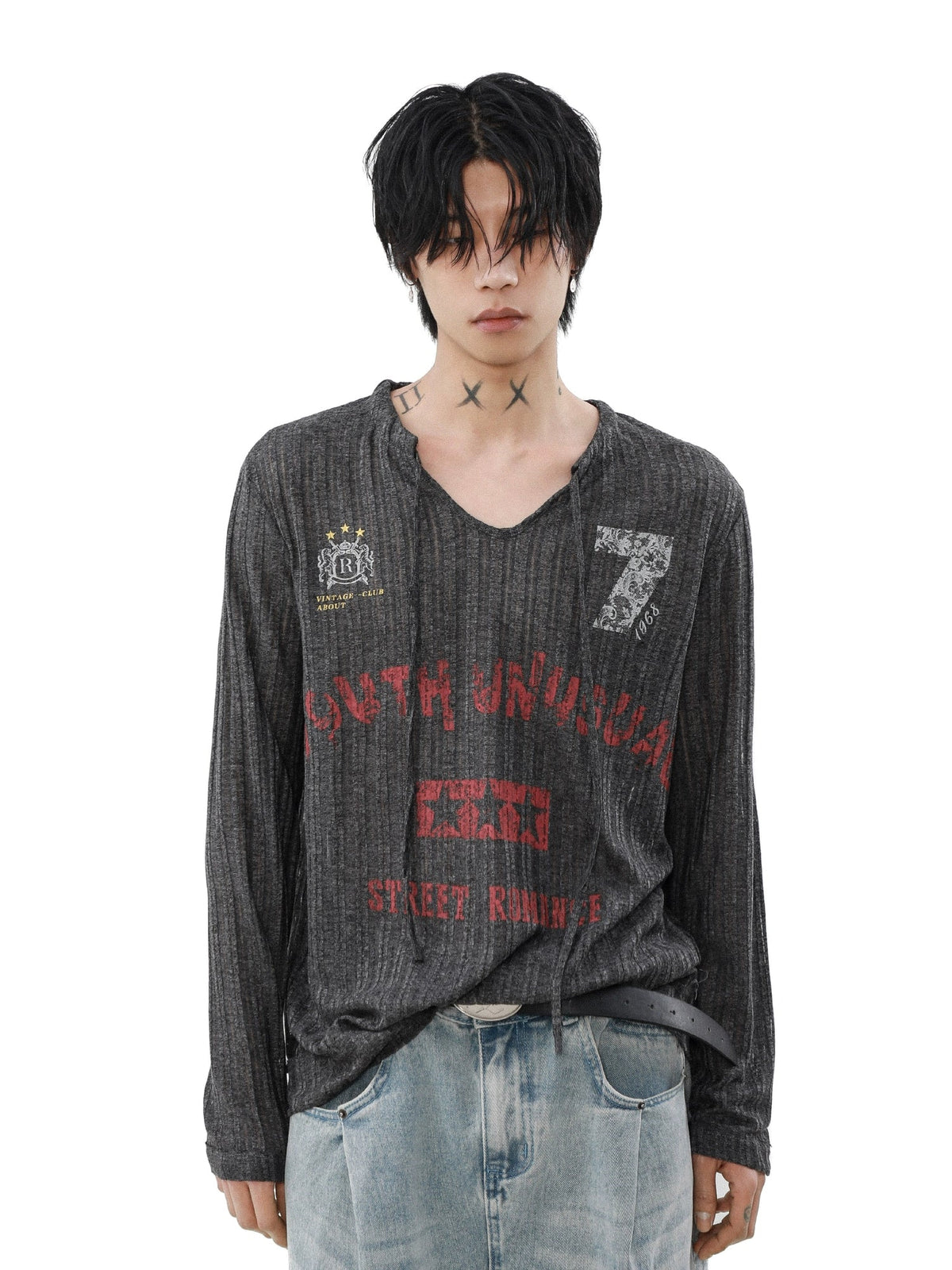 Grunge Street Runner Knit Top