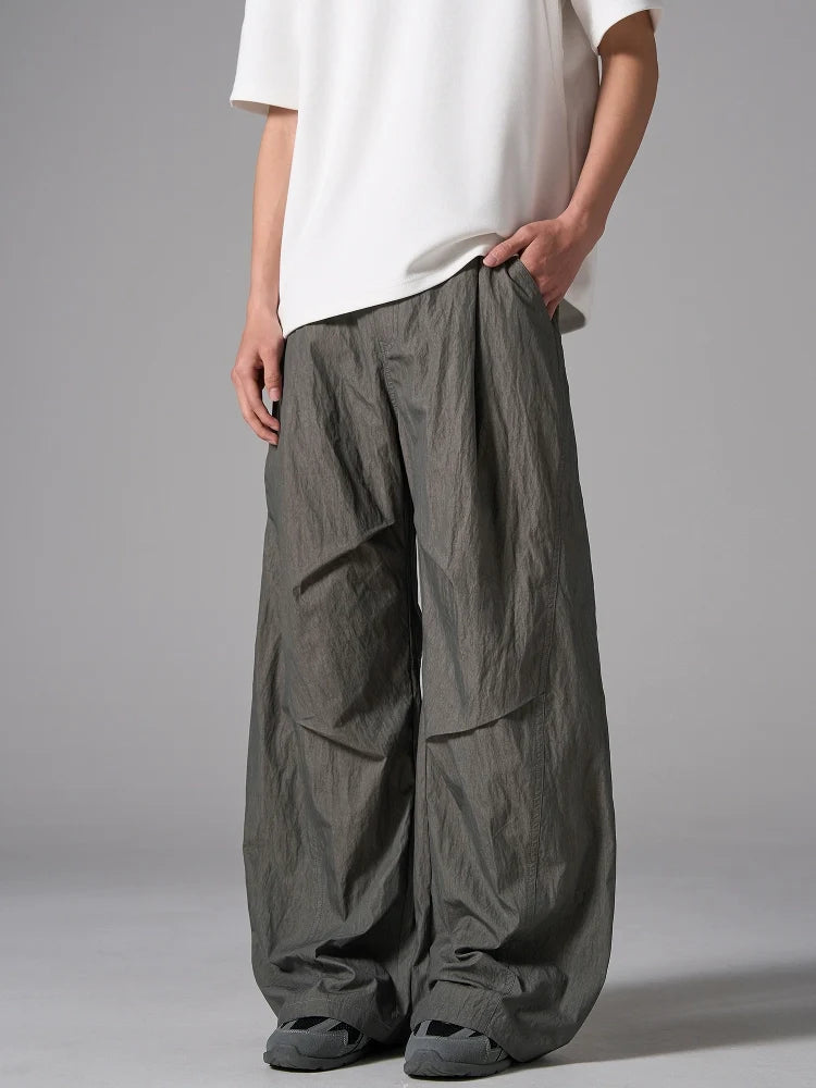Nimbus Drift Crinkle Wide Pants