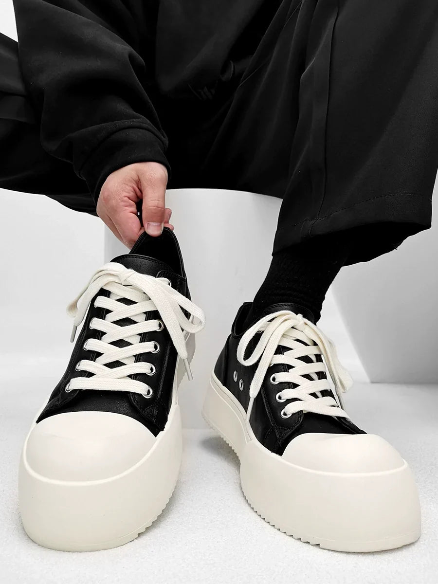Classic Chunky Platform Low Top Sneakers