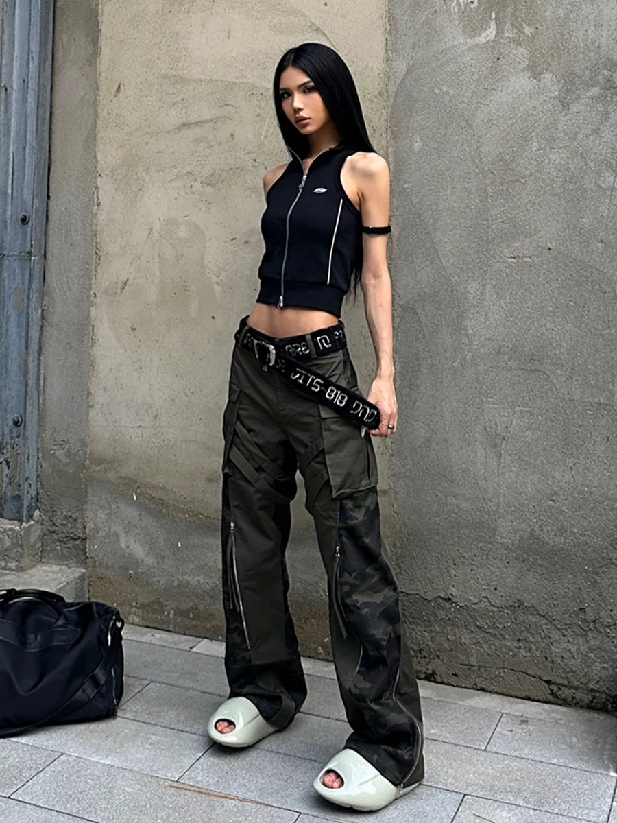 Fuzzy Statement Western Buckle Belt