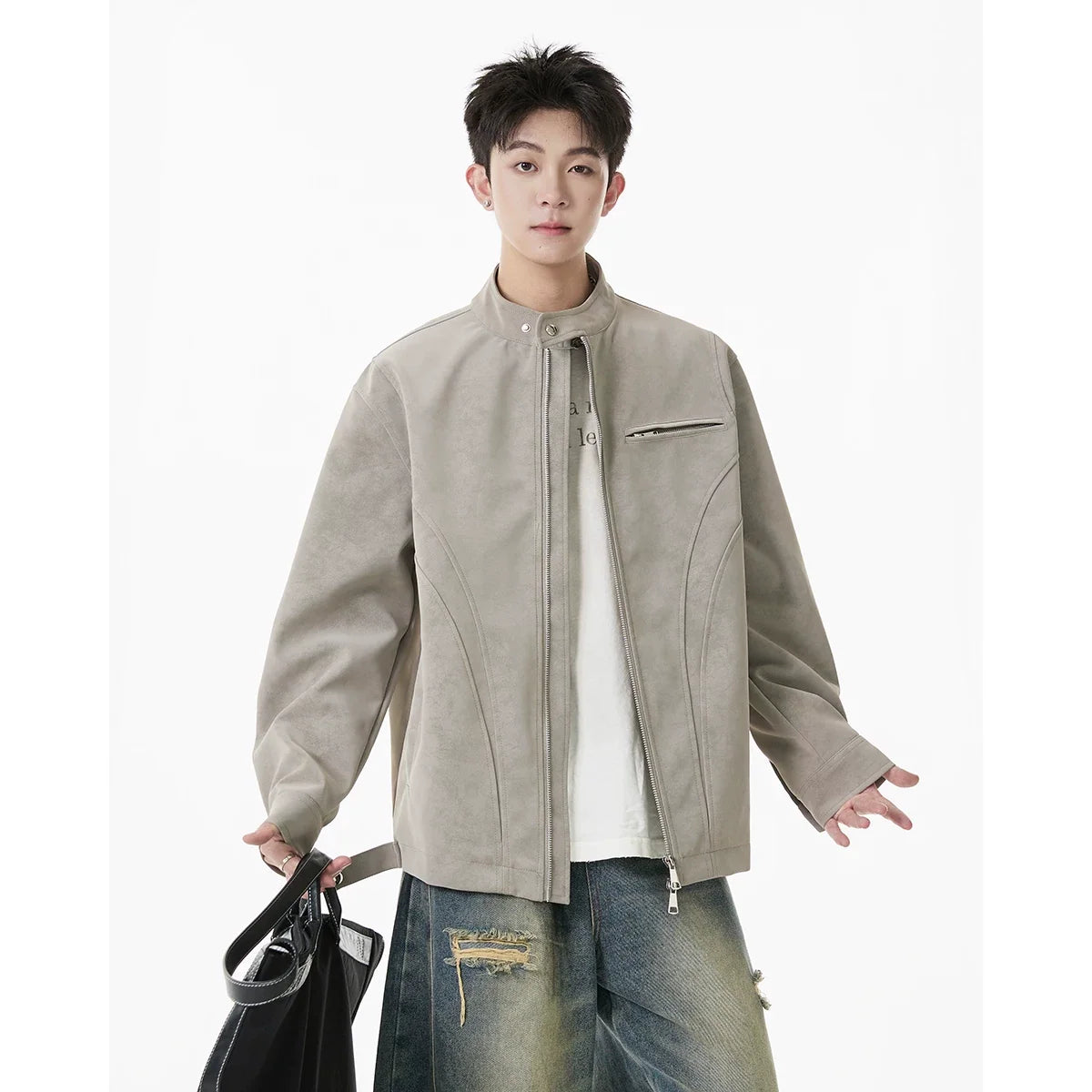 Stoneway Moto-Cut Zip Jacket