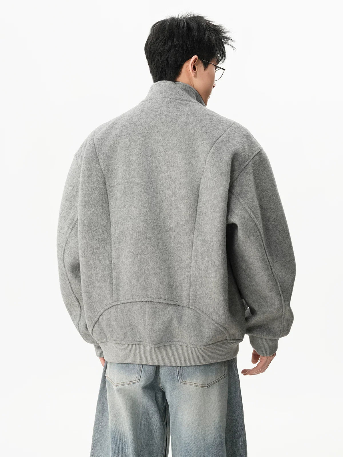 Steelcloud Wool Zip Bomber