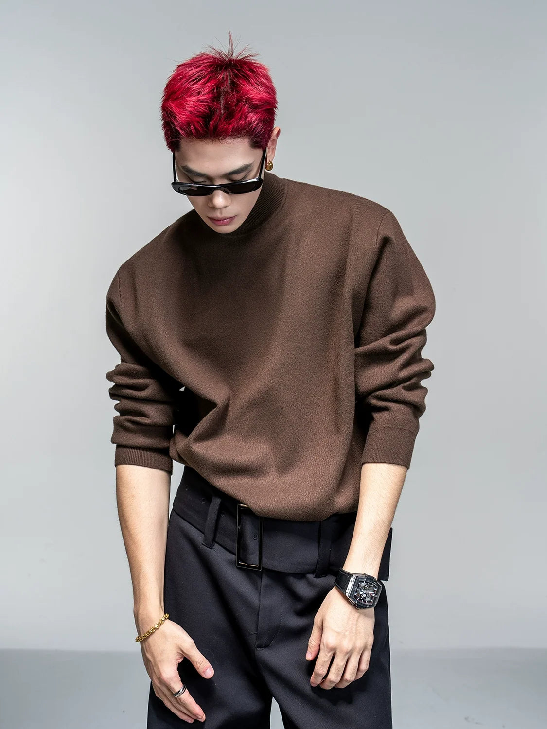 Frosted Mockneck Sweater
