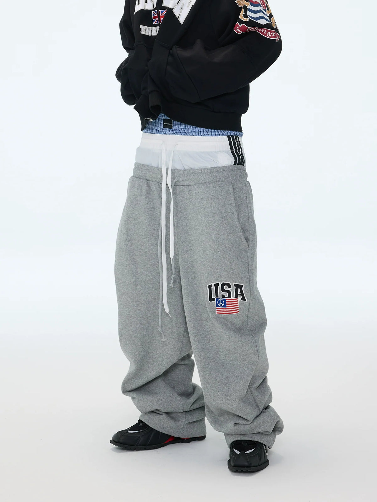 USA Bleacher Stack Sweatpants
