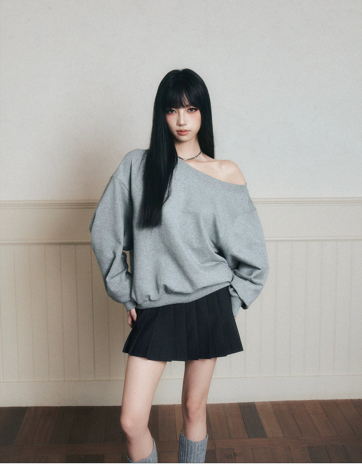 Campus Cloud Oversized Sweatshirt