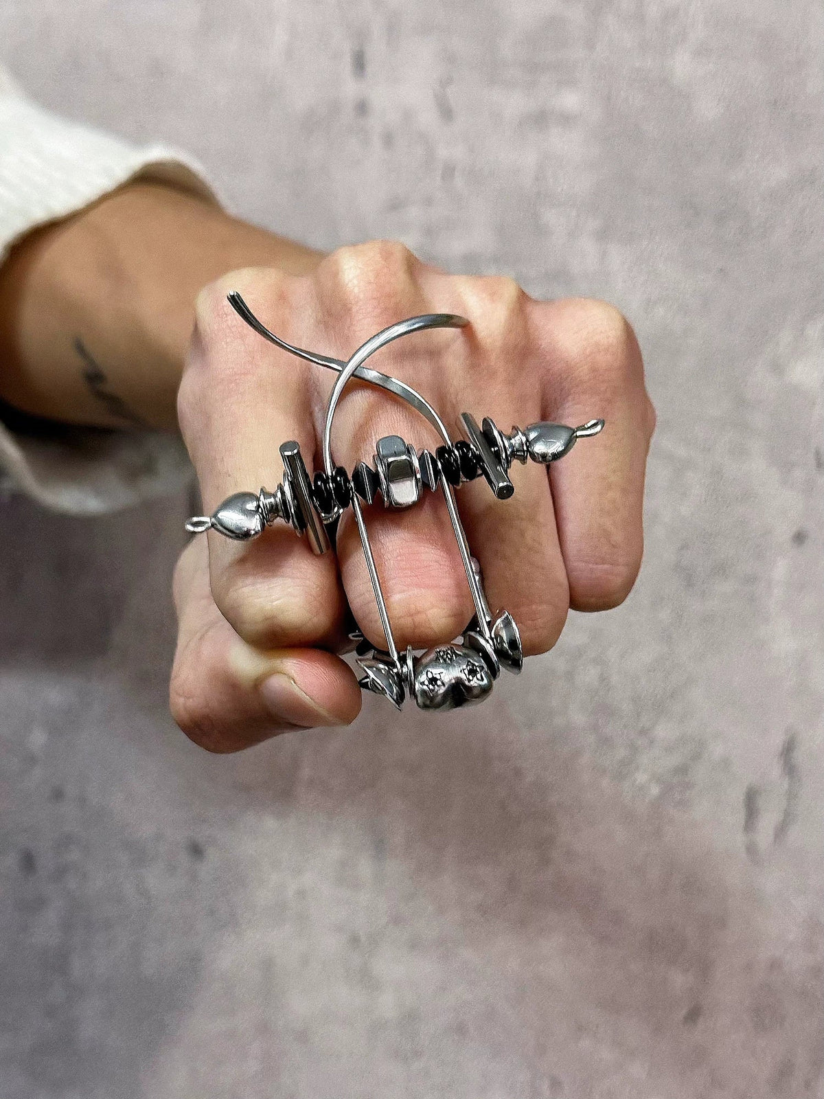 Danger Signal Adjustable Ring