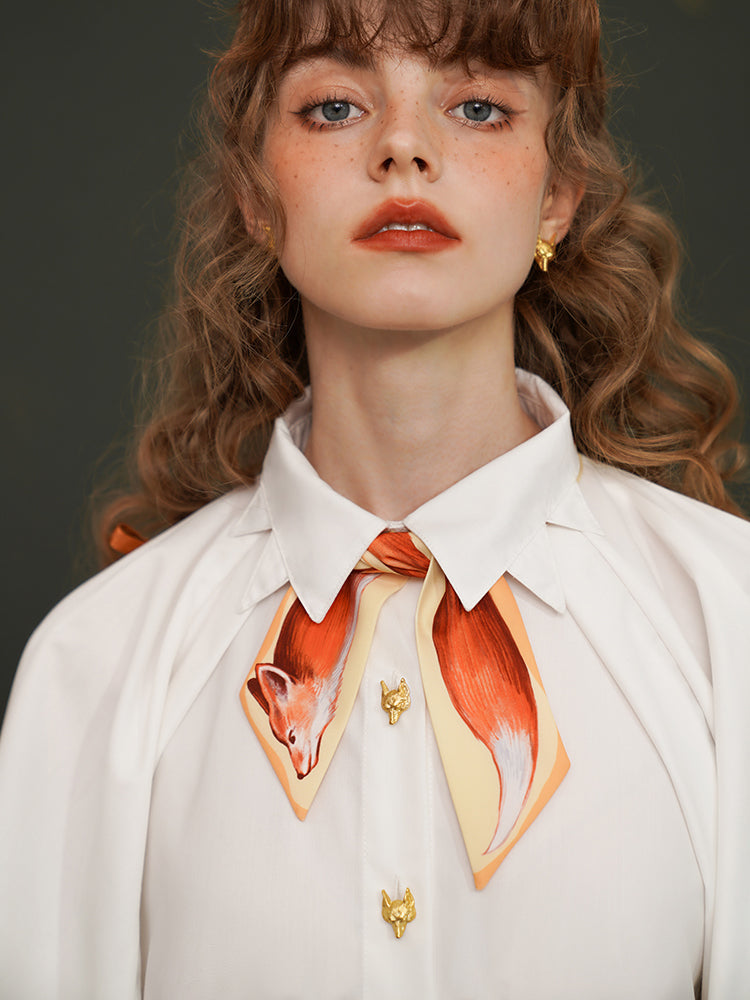 Foxy Elegance Neckerchief