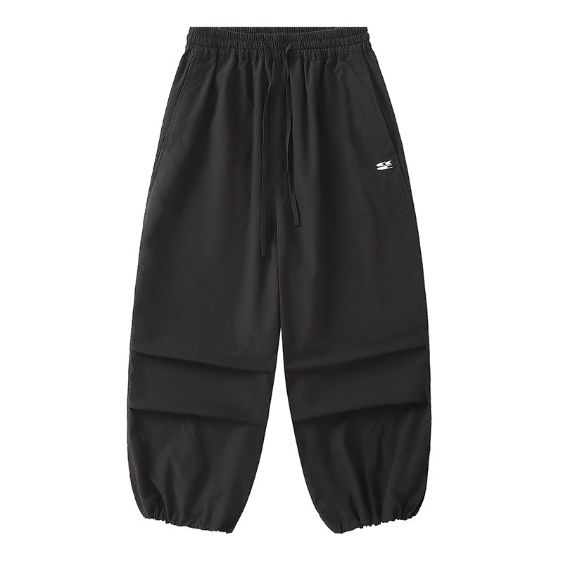 Drawstring Wide-Leg Air Pants